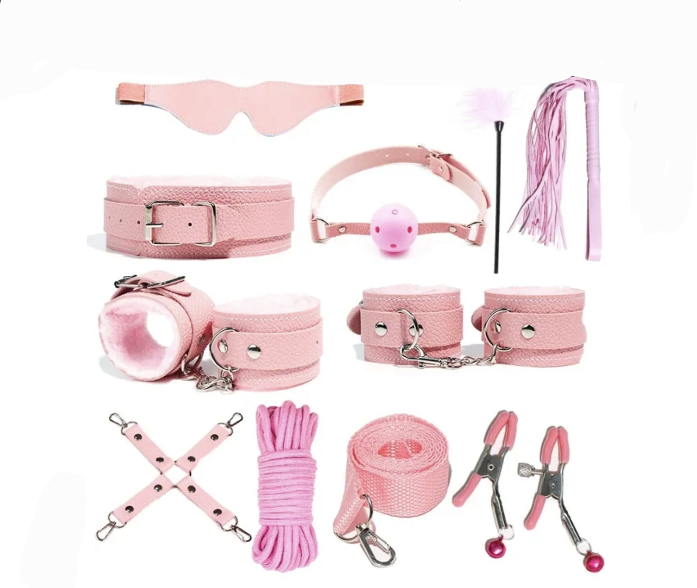 Kit Bondage 10 piezas