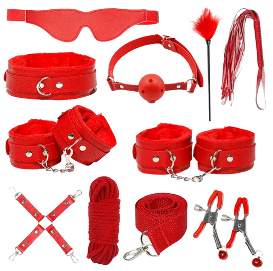 Kit Bondage 10 piezas