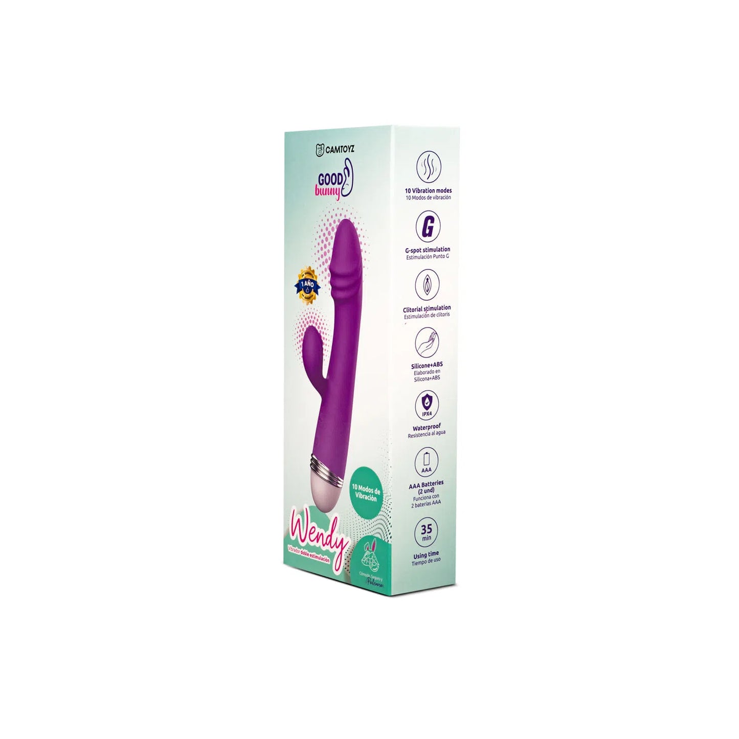 Vibrador Doble Estimulacion Wendy