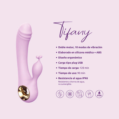 Vibrador Doble Estimulacion Tifany