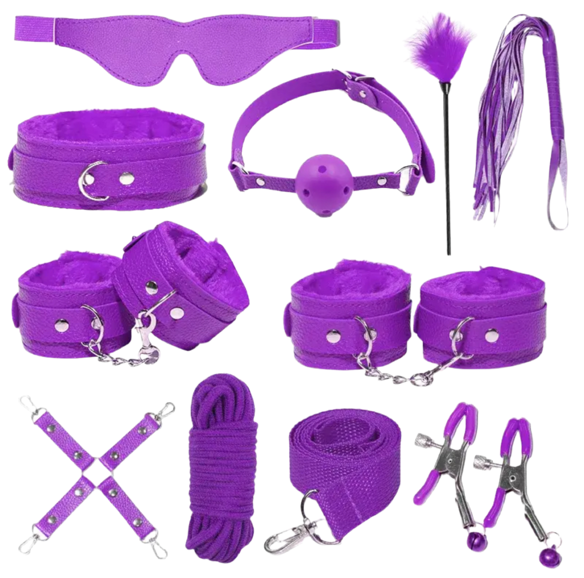 Kit Bondage 10 piezas Medel