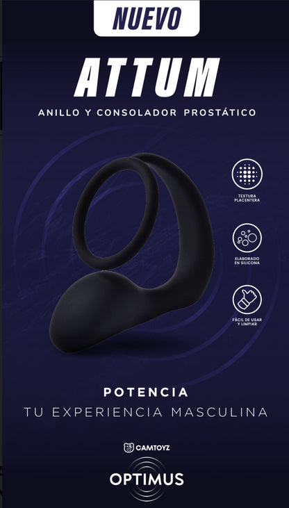 Anillo y estimulador de próstata