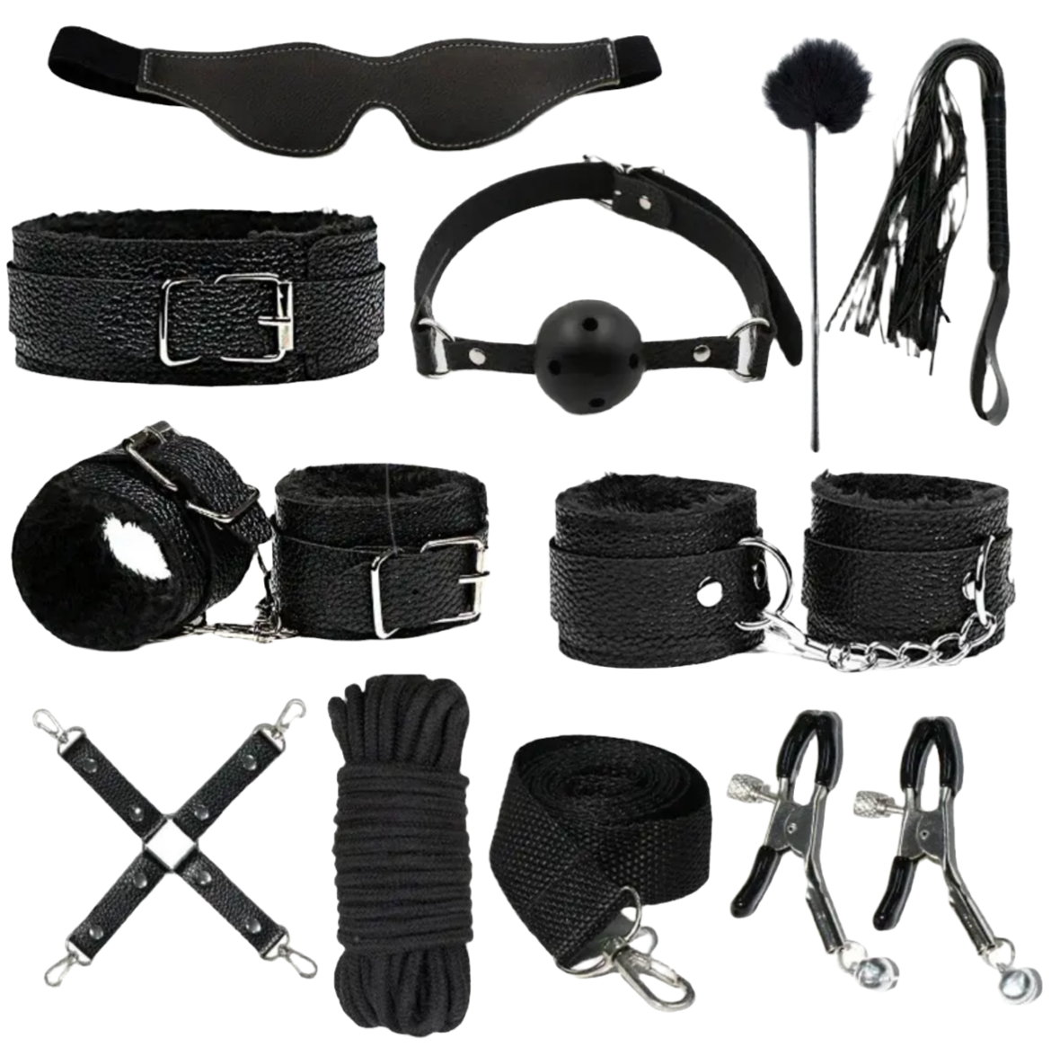 Kit Bondage 10 piezas