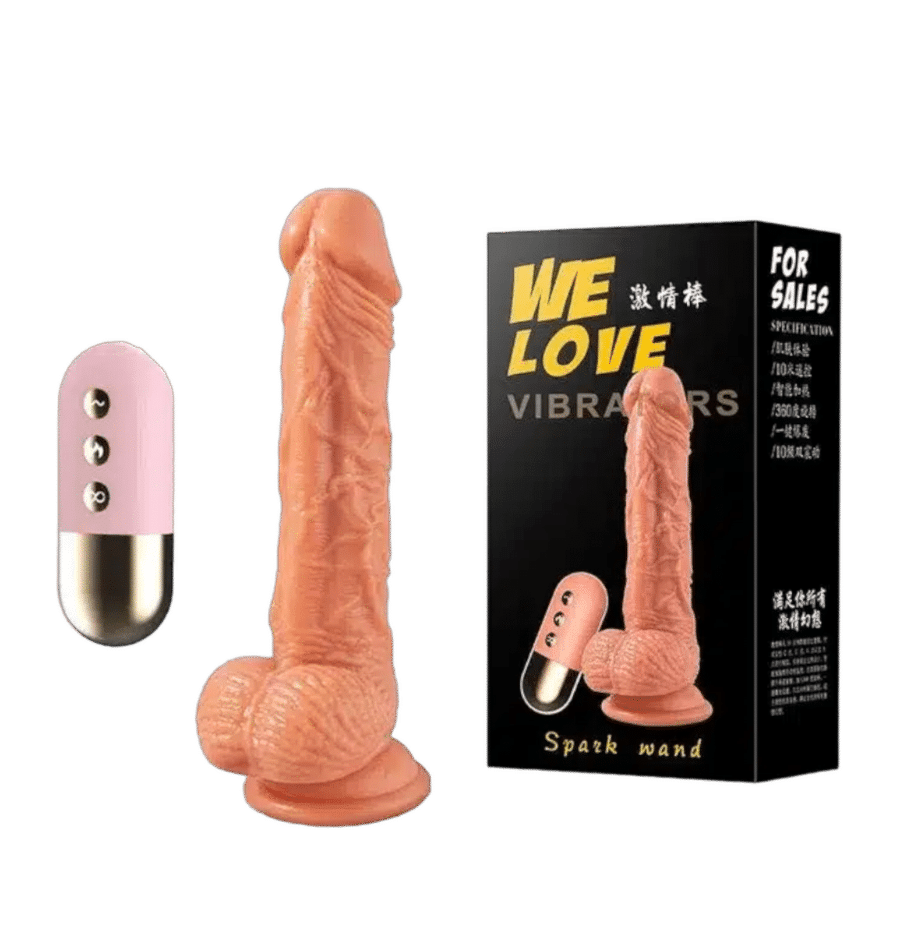 Dildo vibrador We Love con Giro