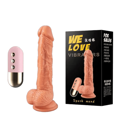 Dildo vibrador We Love con Giro