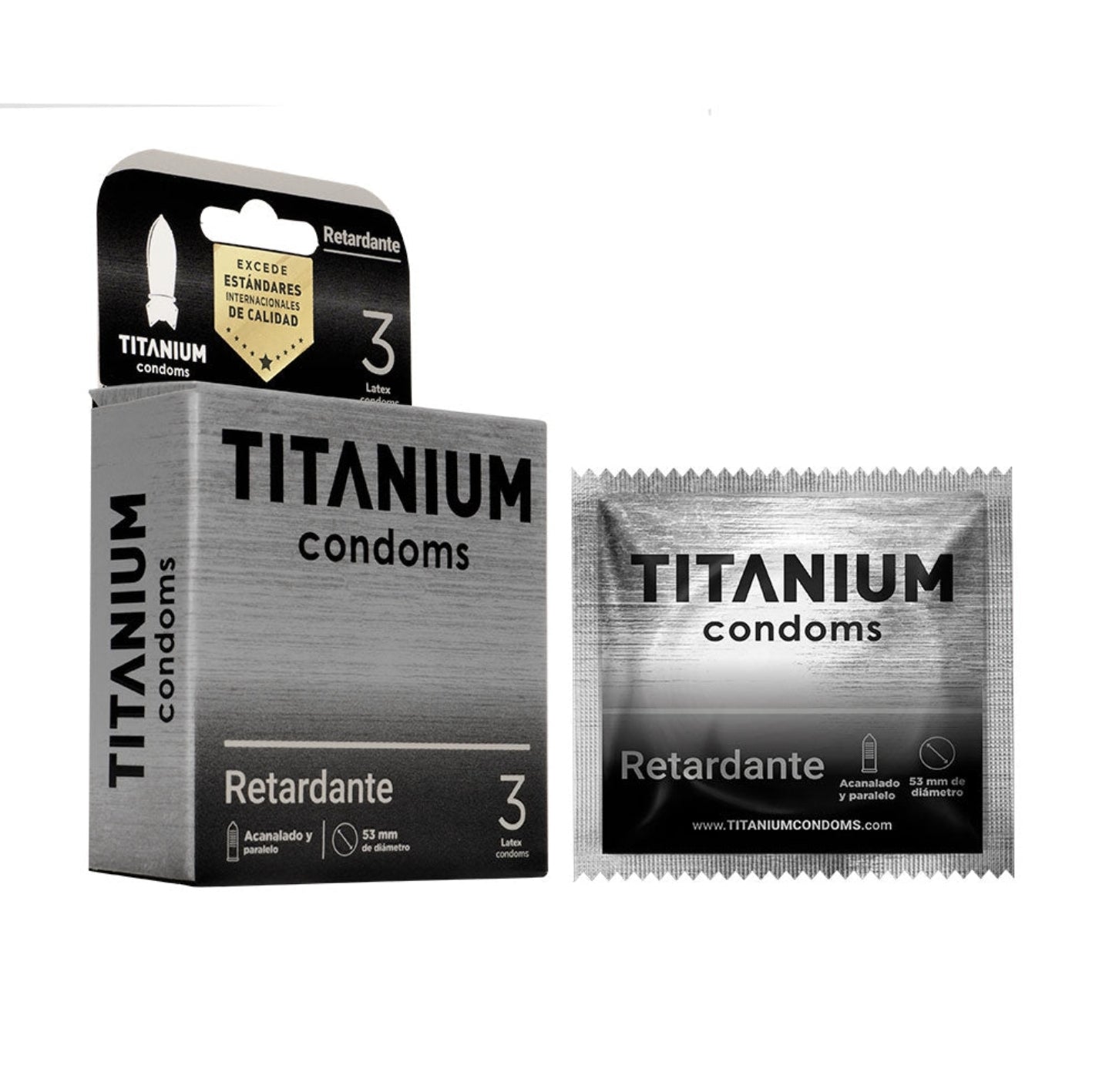 Condon titanium retardante x 3