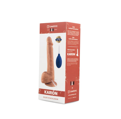 Dildo Realista Eyaculador Karion 21.5 cm