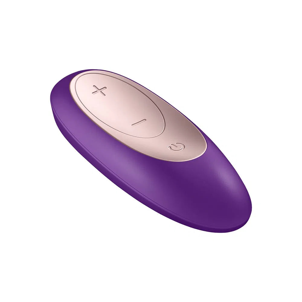 Satisfyer Double Plus Remote Morado